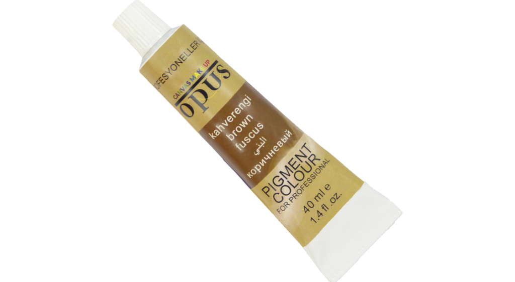 Opus Kahverengi Pigment Colour 40 Ml. Yağlı Boya