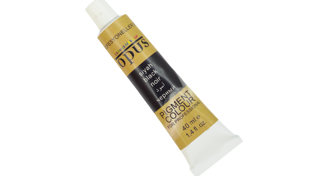 Opus Siyah (Black) Pigment Colour 40 Ml. Yağlı Boya
